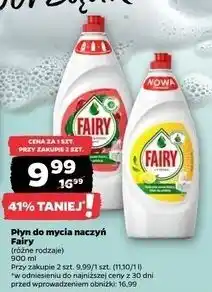 Netto Płyn do mycia naczyń granat Fairy oferta