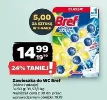 Netto Kostka do wc 4 function lemon Bref Power Aktiv oferta