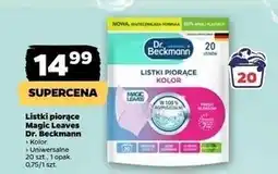 Netto Listki piorące magic leaves uniwersalne Dr. Beckmann oferta