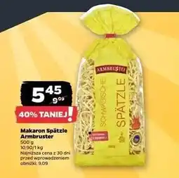 Netto Makaron spaetzle Armbruster oferta