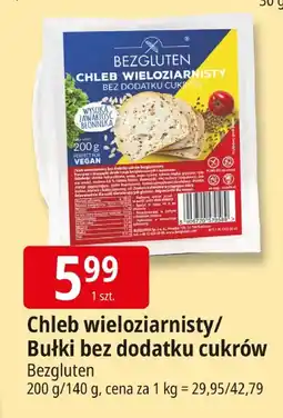 E.Leclerc Chleb wieloziarnisty/bułki bez dodatku cukrów Bezgluten oferta