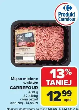 Carrefour Mięso mielone wołowe Carrefour oferta