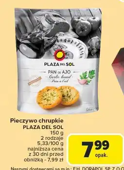 Carrefour Market Pieczywo chrupkie Plaza del Sol oferta