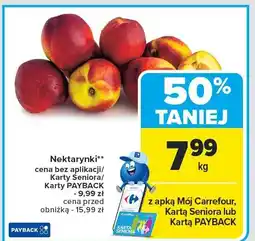 Carrefour Nektarynki Carrefour oferta