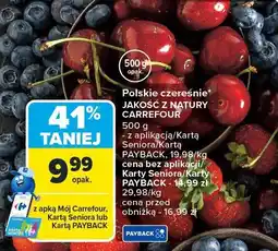 Czereśnie polskie Jakość z Natury Carrefour