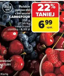 Carrefour Porzeczki czerwone Carrefour oferta