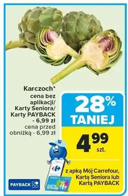 Carrefour Karczoch Carrefour oferta