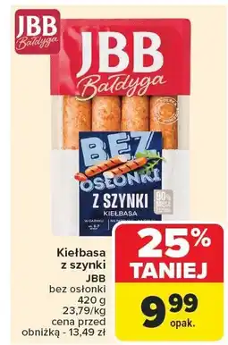 Carrefour Kiełbasa z szynki JBB oferta