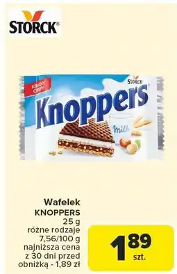 Carrefour Wafelek różne rodzaje Storck oferta