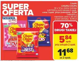 Carrefour Lizaki Chupa Chups różne rodzaje Perfetti oferta