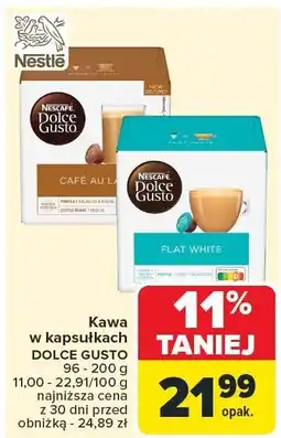 Carrefour Kawa w kapsułkach DOLCE GUSTO różne rodzaje oferta