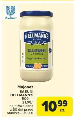 Carrefour Majonez BABUNI HELLMANN'S oferta