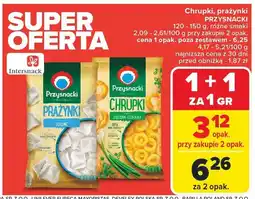 Carrefour Market Chrupki, prażynki PRZYSNACKI różne rodzaje oferta