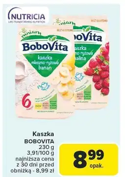 Carrefour Market Kaszka BOBOVITA różne rodzaje oferta