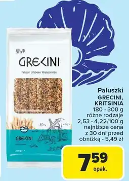 Carrefour Paluszki Grecini Kritsinia oferta
