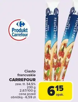 Carrefour Ciasto francuskie Carrefour oferta