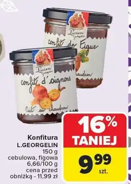 Carrefour Konfitura L.Georgelin figowa oferta