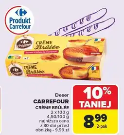 Carrefour Market Deser Carrefour Creme Brulee oferta
