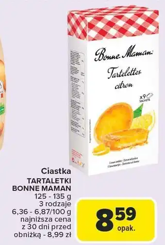 Carrefour Market Tartaletki Bonne Maman oferta