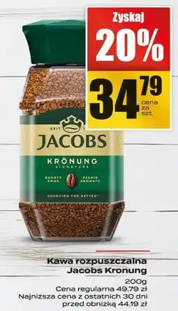 Supeco Kawa rozpuszczalna Jacobs Kronung oferta