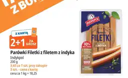 E.Leclerc Parówki filetki z indyka Indykpol oferta