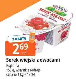 E.Leclerc Serek wiejski z malinami i żurawiną Piątnica Wiejski oferta