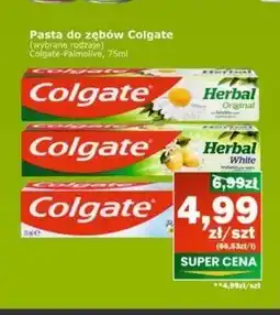 Społem Pasta do zębów Colgate oferta