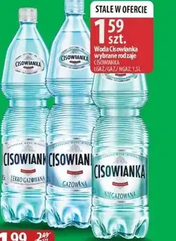 Delisso Delikatesy Woda niegazowana Cisowianka oferta