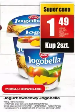 Supeco Jogurt owocowy Jogobella Zott oferta