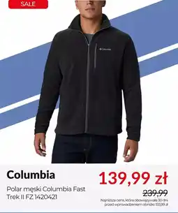 Intersport Polar męski Columbia Fast Trek II FZ oferta