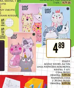 Dino Zeszyt a4 32k kratka oferta