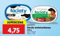 Lidl Serek śmietankowy Łaciaty oferta
