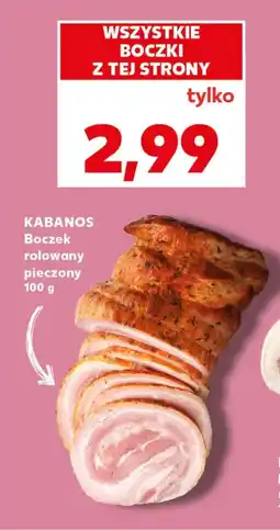 Kaufland Boczek Kabanos oferta