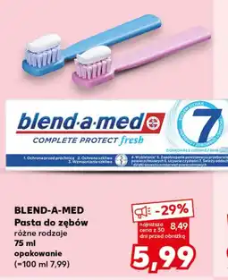 Kaufland Pasta do zębów Blend-a-med oferta