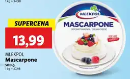 Lidl Ser Mascarpone Mlekpol oferta