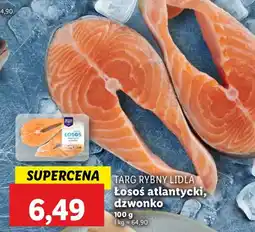 Lidl Łosoś atlantycki dzwonko Targ Rybny Lidla oferta