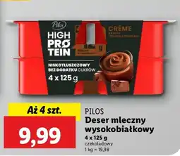 Lidl Deser Pilos High Protein czekoladowy oferta