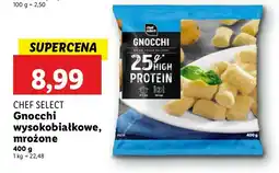 Lidl Gnocchi Chef Select wysokobiałkowe mrożone oferta