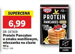 Lidl Mieszanka Dr. Oetker Protein Pancakes o smaku waniliowym oferta
