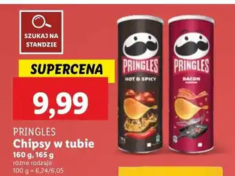 Lidl Chipsy Pringles oferta