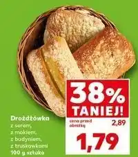 Kaufland Drożdżówka z truskawkami oferta