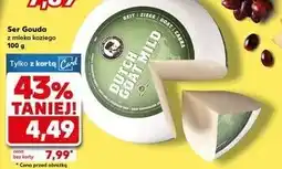 Kaufland Ser gouda z mleka koziego pikantny Henri Willig oferta