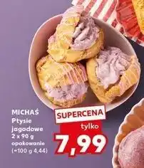 Kaufland Ptysie jagodowe Michaś oferta