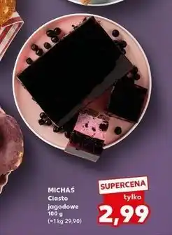 Kaufland Ciasto jagodowe Michaś oferta