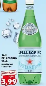 Kaufland Woda gazowana San Pellegrino oferta