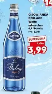 Kaufland Woda musująca Cisowianka Perlage oferta