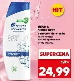 Kaufland Szampon do włosów classic clean Head&Shoulders oferta