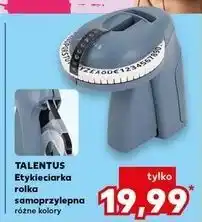 Kaufland Etykieciarka rolka samoprzylepna Talentus oferta