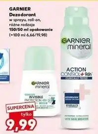 Kaufland Dezodorant Garnier Mineral Action Control+ oferta