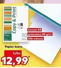 Kaufland Papier ksero a4 oferta